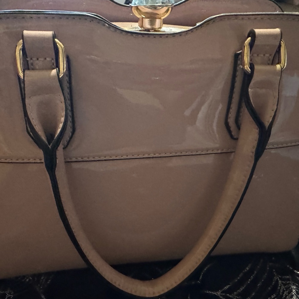 Elegant Mauve Handbag